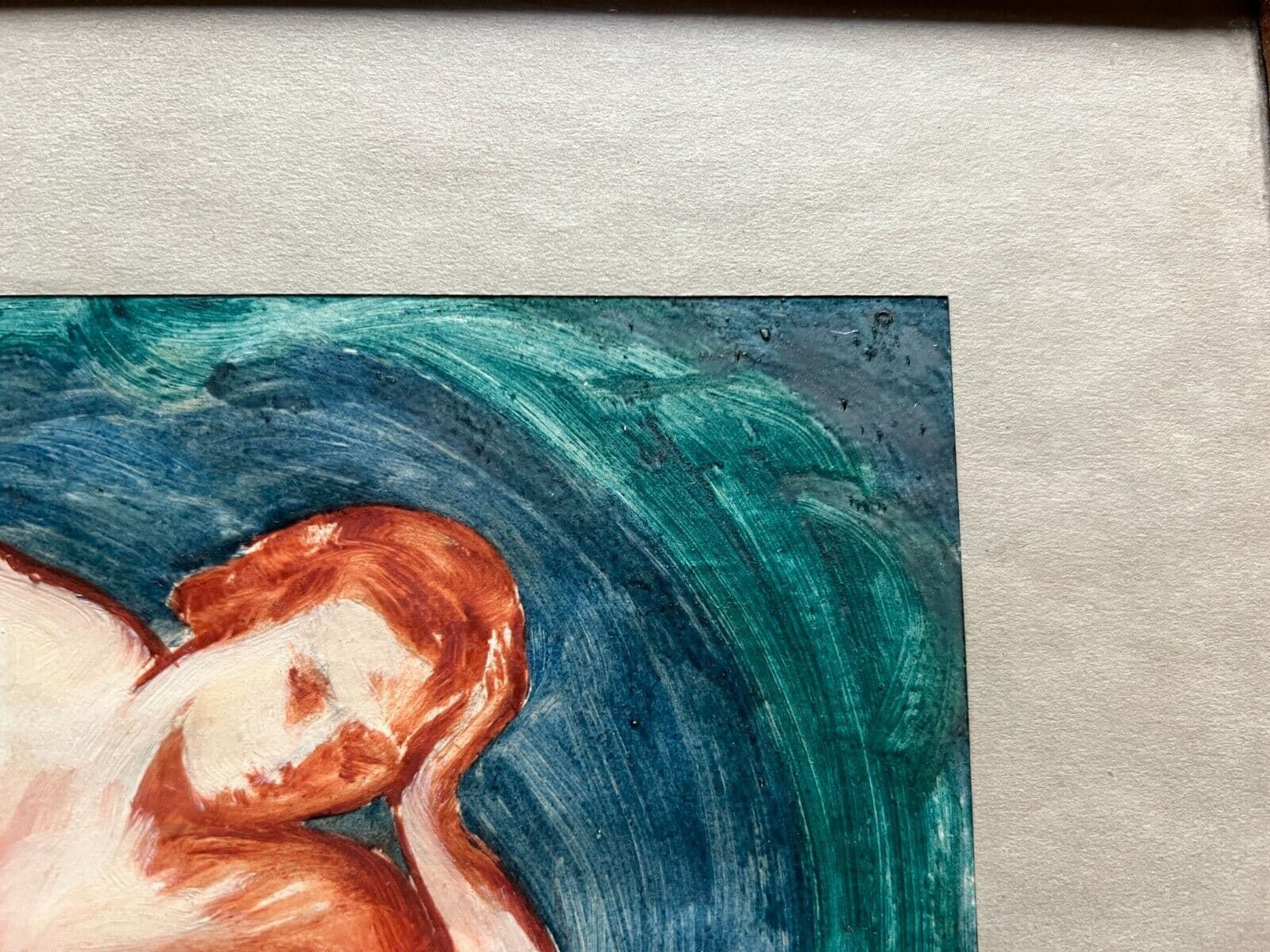 Modern Original Painting Portrait, Woman, Nude signed image 5