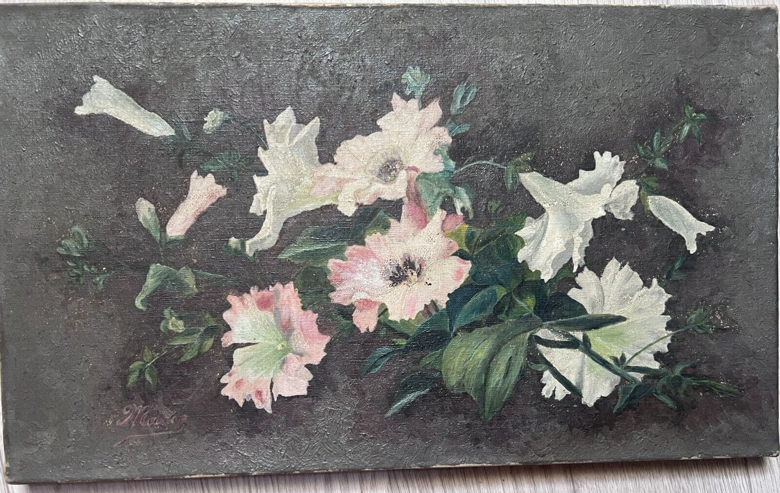 Du Danemark MARIE (1865-1909) Painting Still Life Flowers image 4