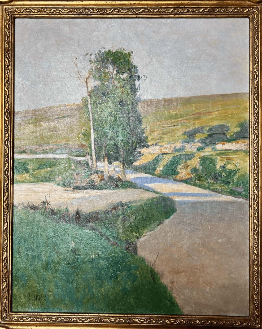 Antique Painting Landscape attrib Jozef ISRAELS (1824-1911) image 2