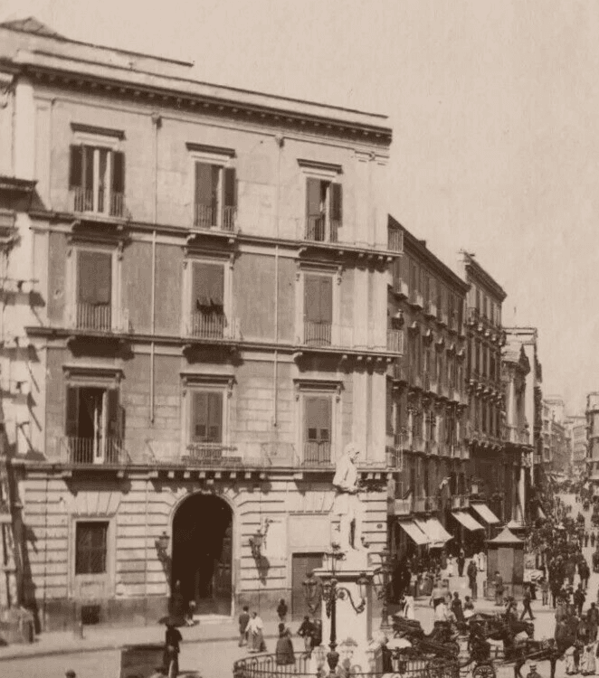 Vintage Photographs Landscape Naples, Italy, via Roma gia Toledo circa 1900 image 3