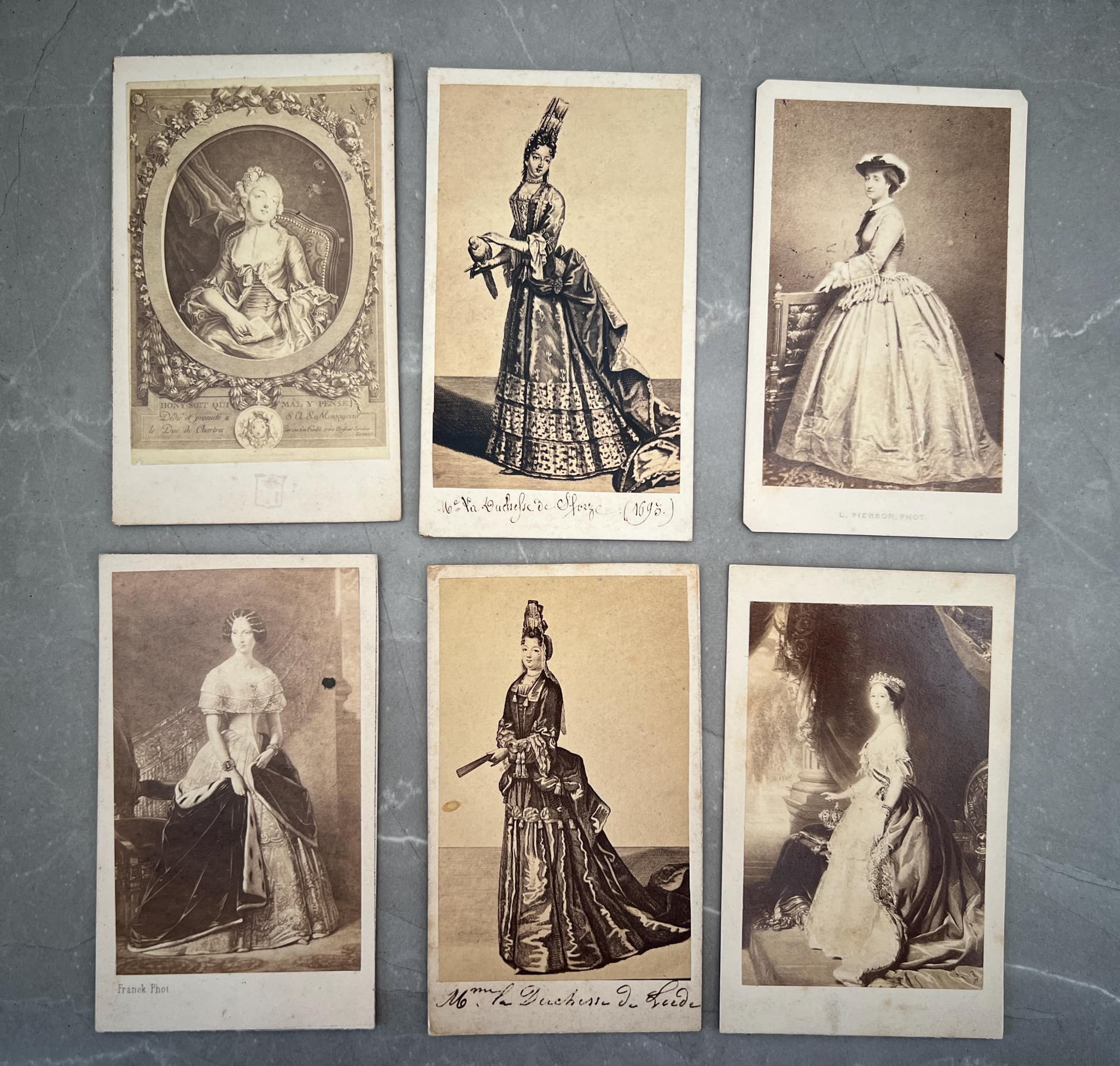 Lot of 30 Antique CDV Portraits - 19th Century Carte de Visite Collection image 1