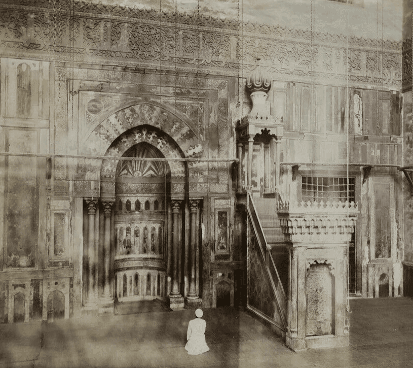 Vintage Photographs Gabriel LEKEGIAN Sultan Hassan Mosque Egypt c. 1880