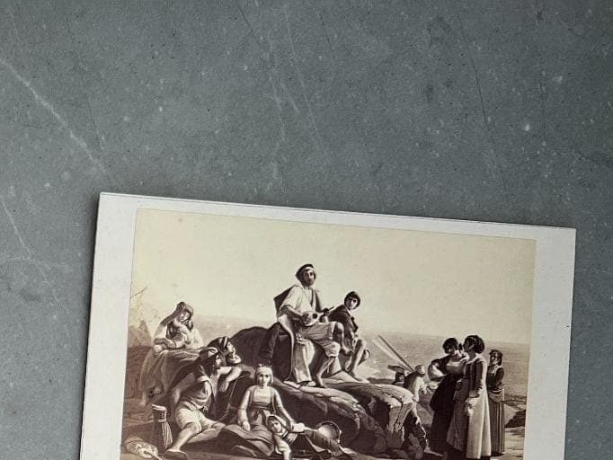 Antique Goupil & Cie CDV Photographs - Historical Artwork Set 9 image 4