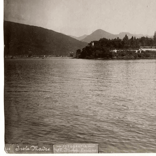 Vintage Photographs FRATELLI BUCHI - ITALY - Isola Madre, Albumen c.1880 image 2