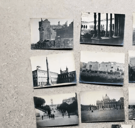 Vintage Photographs Lot x17 Roma, Vatican Cityviews, Italy Landscapes 1902 image 8