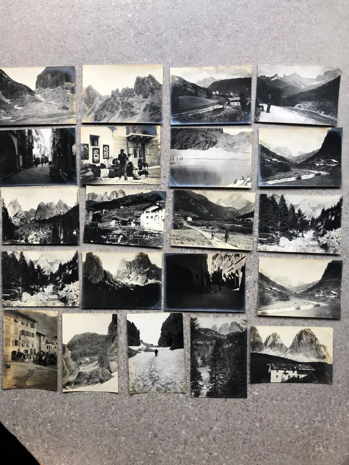 Vintage Photographs Lot x21 Mountain Landscape, Piz Palin, Tirren, Saraguin 1902 image 7
