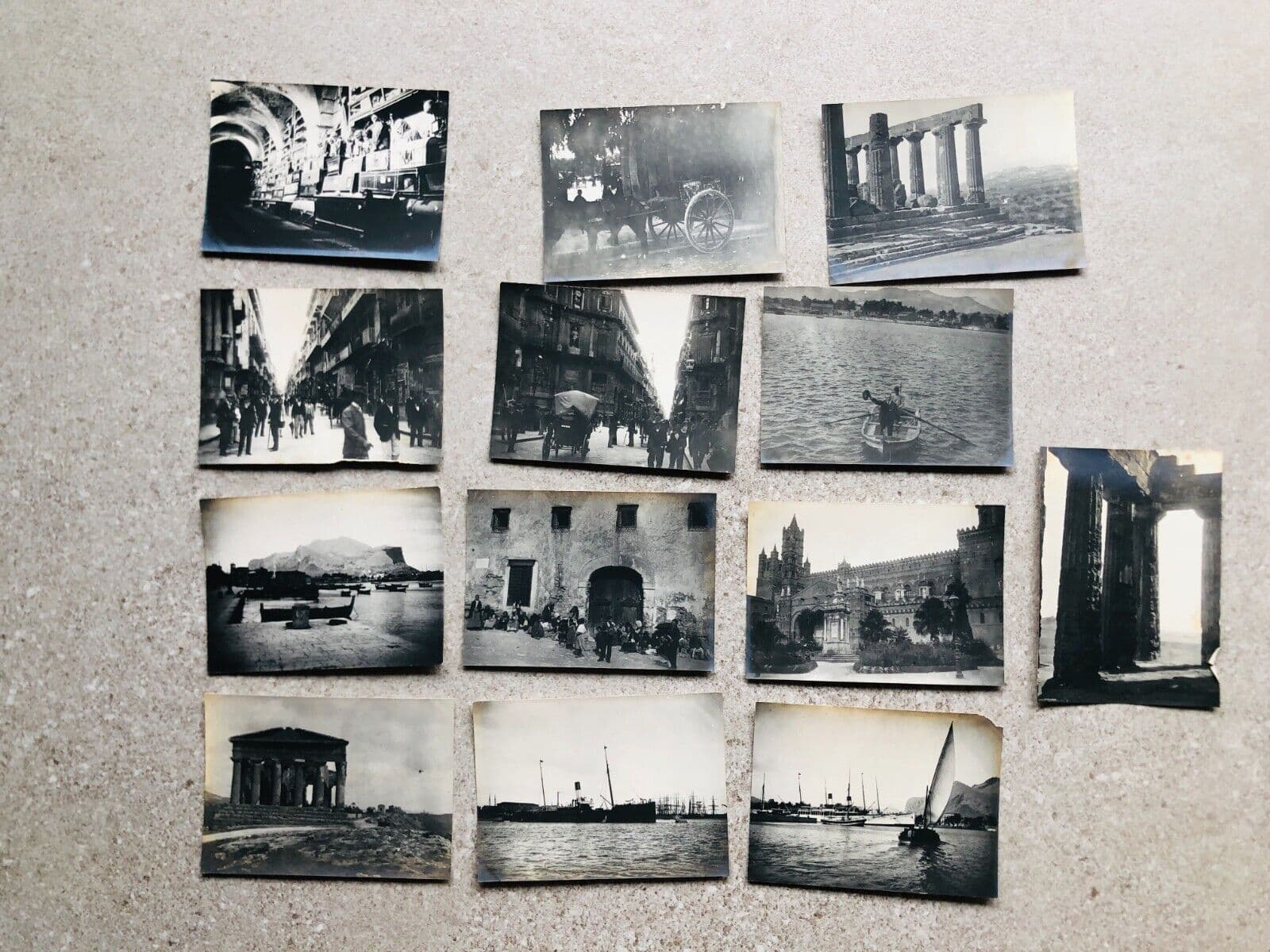Vintage Photographs Lot x13 Italy Cityviews, Napoli Landscapes 1902 image 2