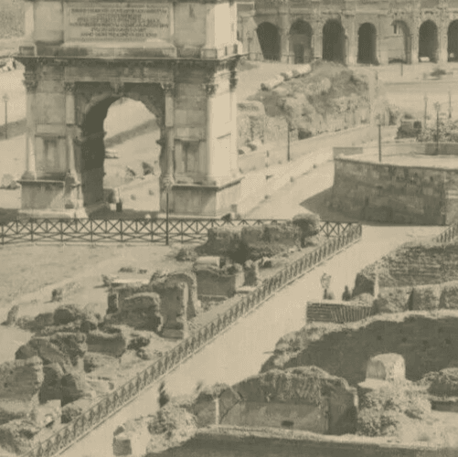 Vintage Photographs Landscape Colosseum, Roma, Italy circa 1900 image 4