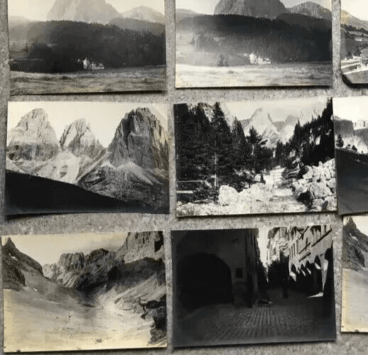 Vintage Photographs Lot x20 Mountain Landscape and People 1902 image 9