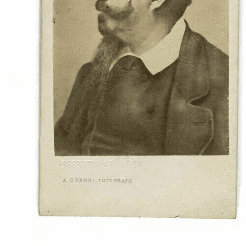 CDV Photographys - A. DURONI - Victor-Emmanuel II King of Italy c.1862 image 3
