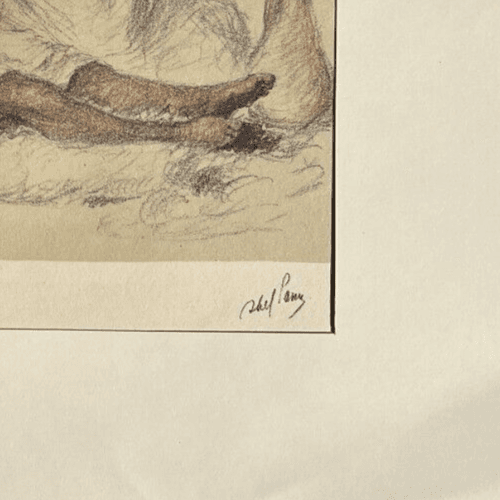 Vintage LithographyAbel Pfeffermann PANN (1883-1963) Bible image 3