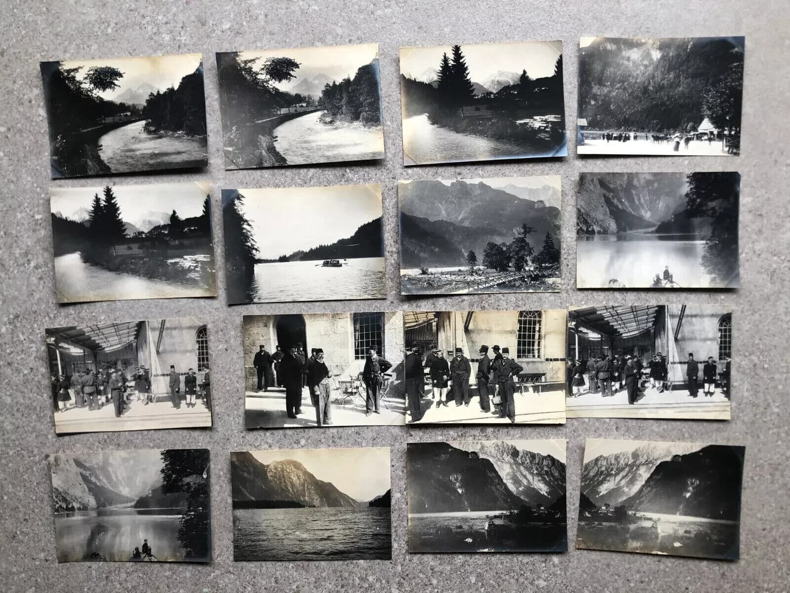 Vintage Photographs Lot x16 Mountain and People Landscape image 7