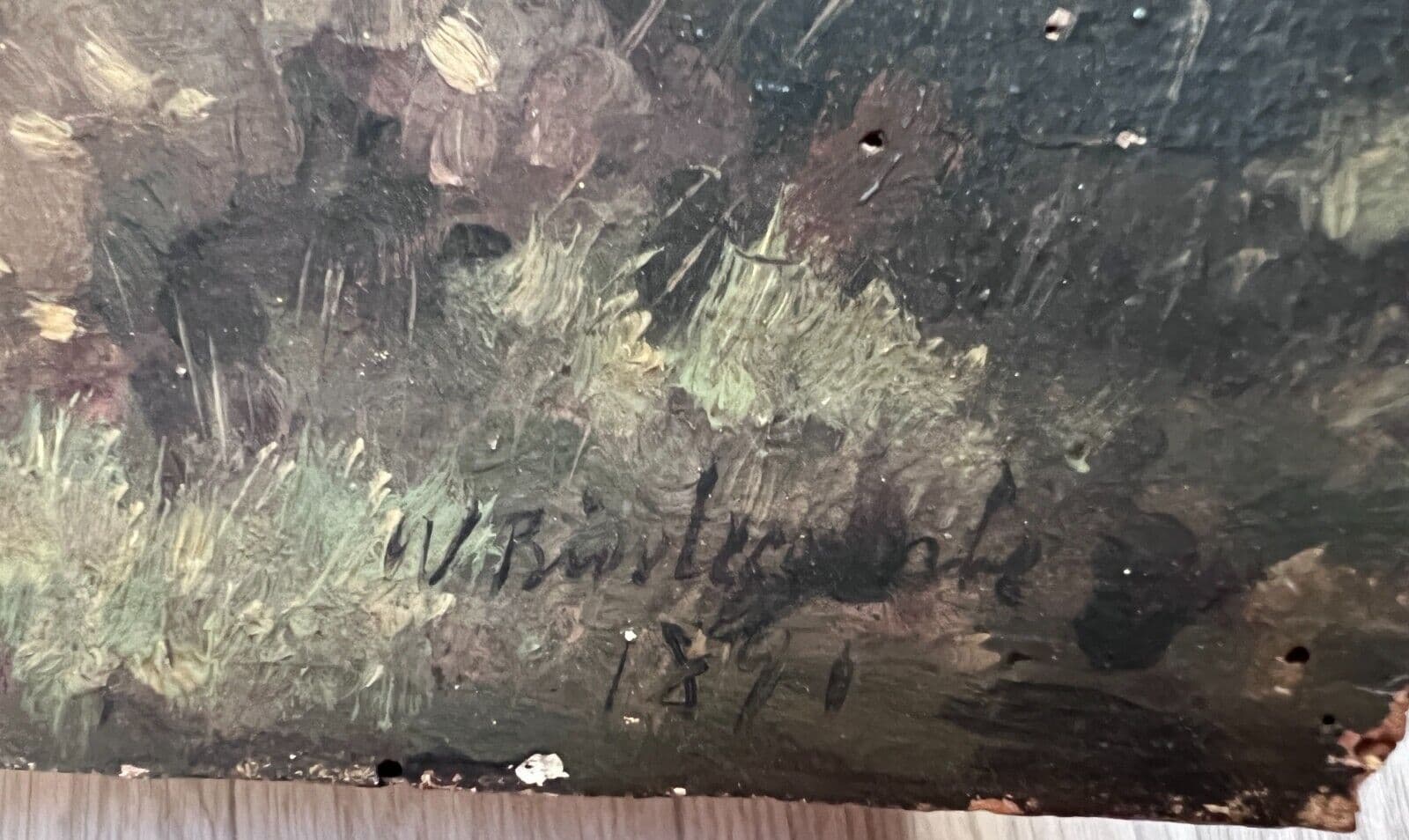 Painting Landscape with Bull image 4