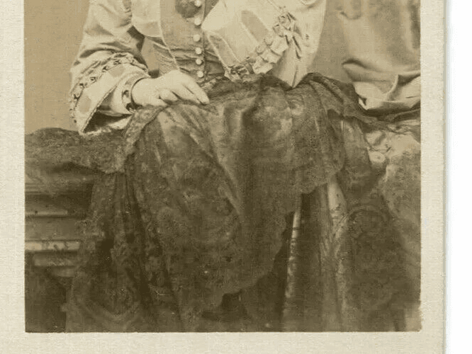 CDV Photographs ULRIC GROB - Emma Valladon, Theresa - OPERA - Albumen c. 1864 image 4