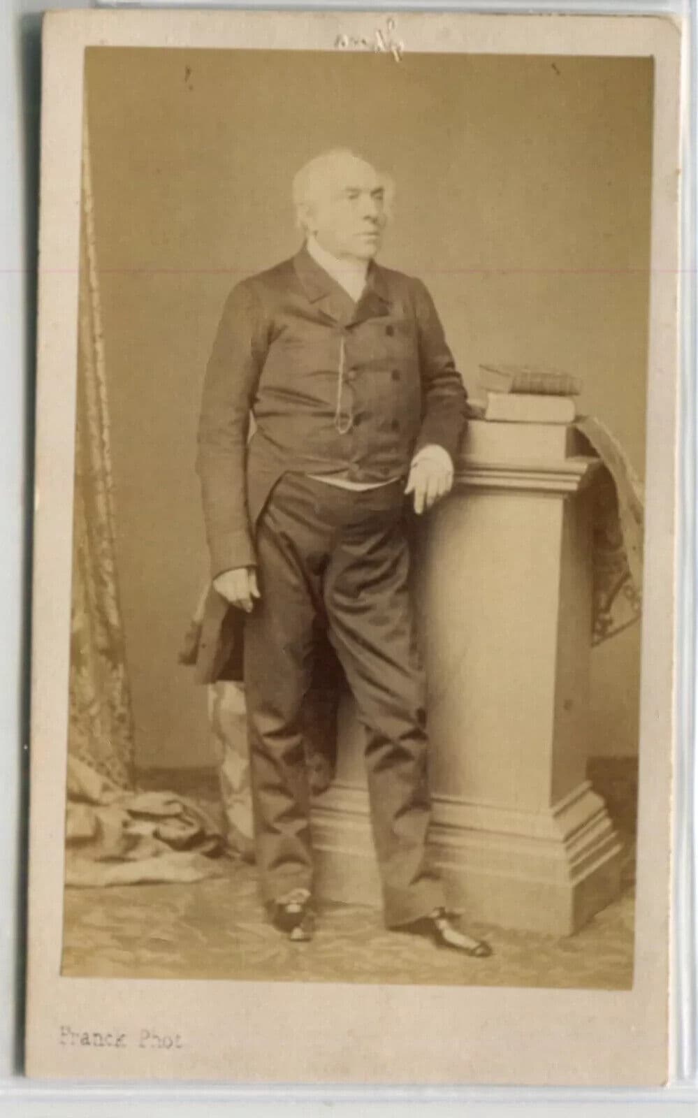 CDV Vintage Original Photographs Franck Pierre-Antoine Berryer image 6
