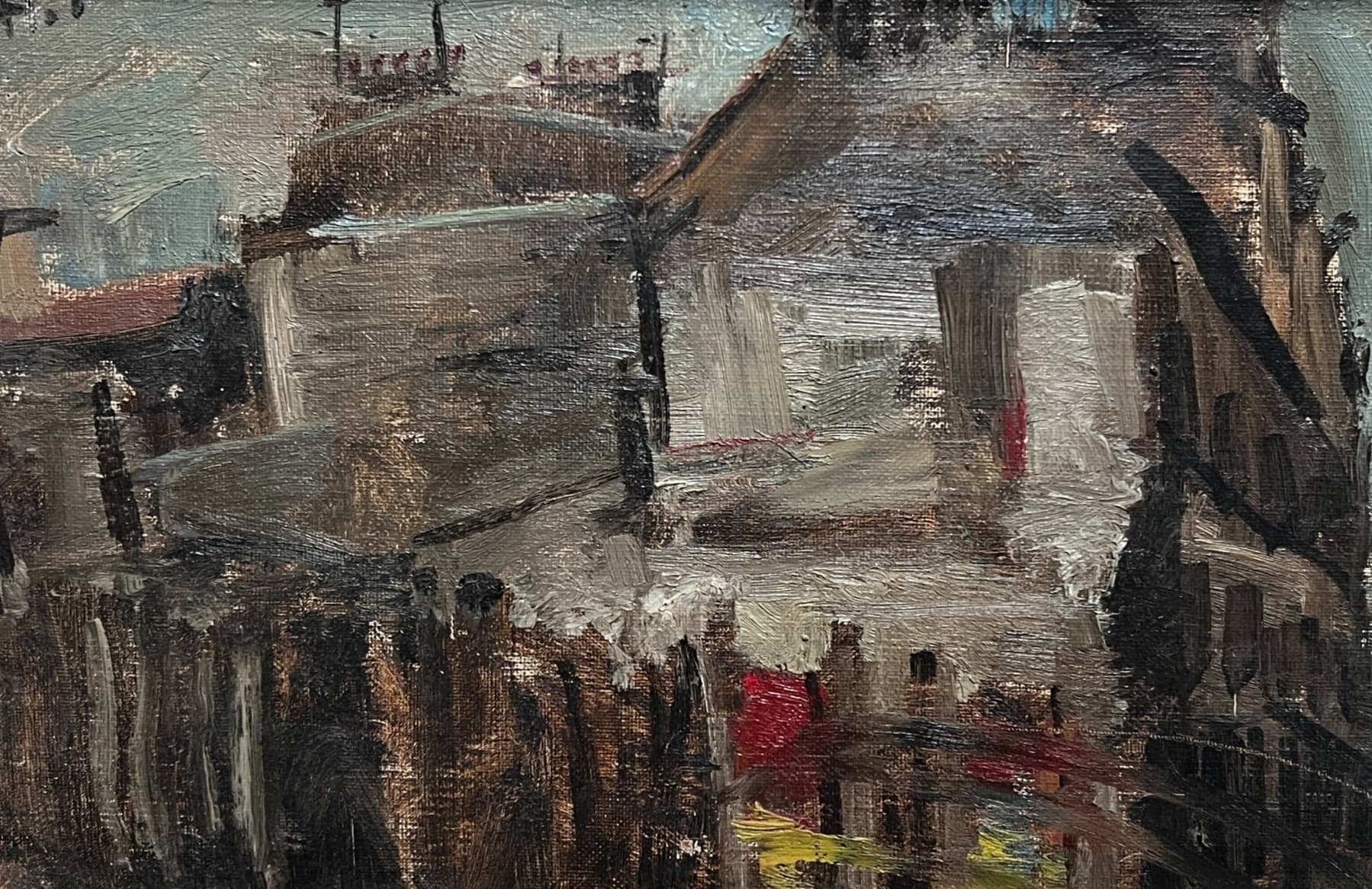 Painting Cityview Buildings image 1