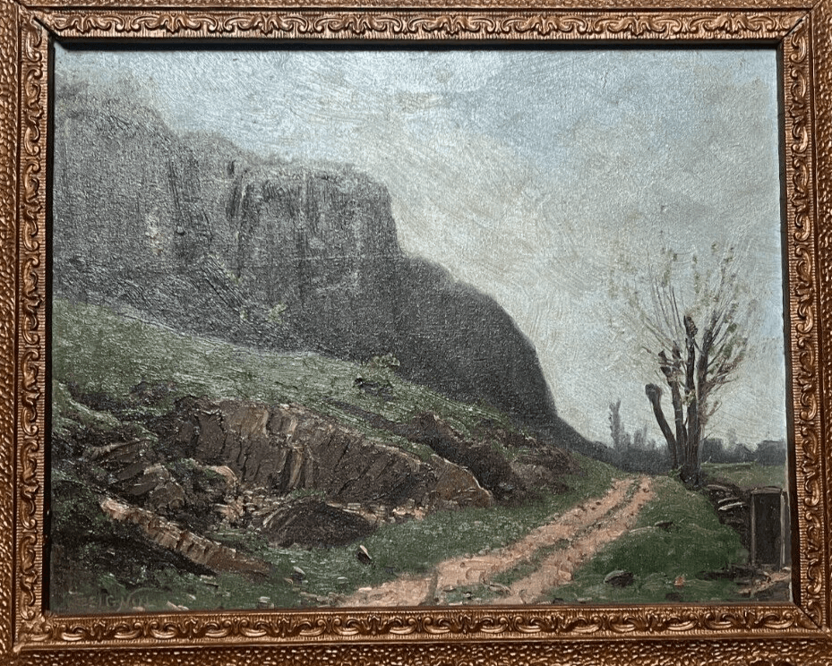 Antique Original Painting Landscape Claudius SEIGNOL (1858-1926) image 3