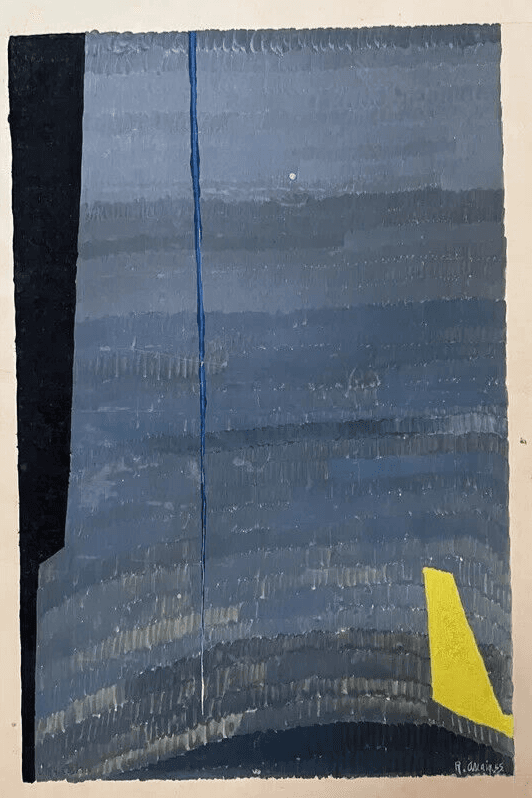 Modern Drawing Abstract Robert ASCAIN (1932) image 5