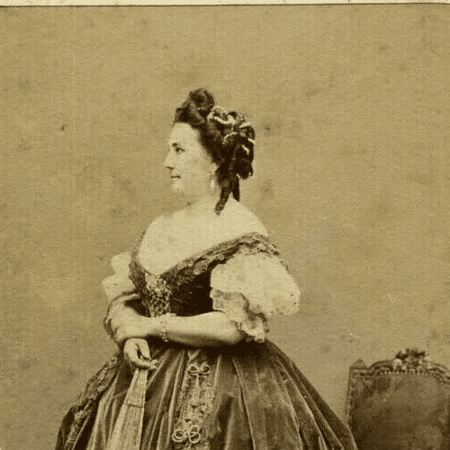 CDV Photographs DISDERI - French actress Émilie-Honorine Guyon Albumen c.1870 image 3