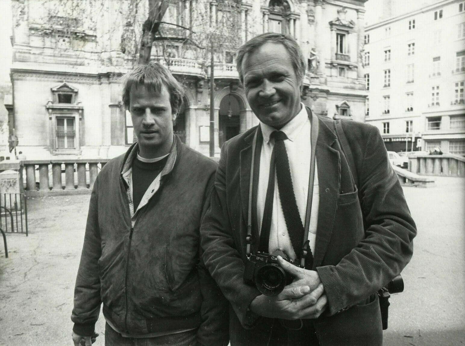 Vintage Photographs Gelatin Silver - Actor Christophe Lambert, Cinema c. 1980