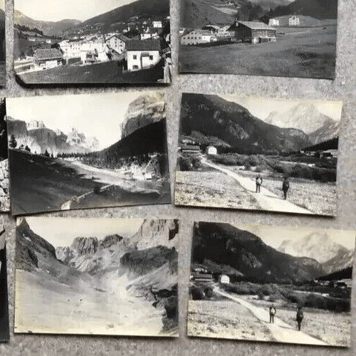 Vintage Photographs Lot x20 Mountain Landscape and People 1902 image 10