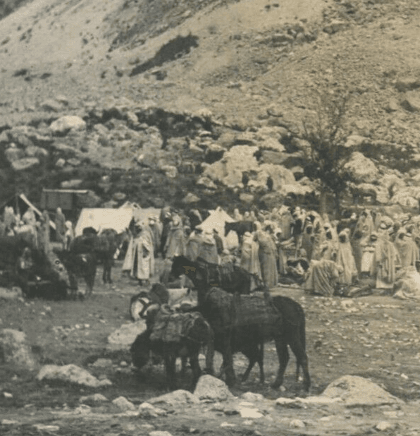 Vintage Photographs Orientalism Algeria, People, Mountain image 2