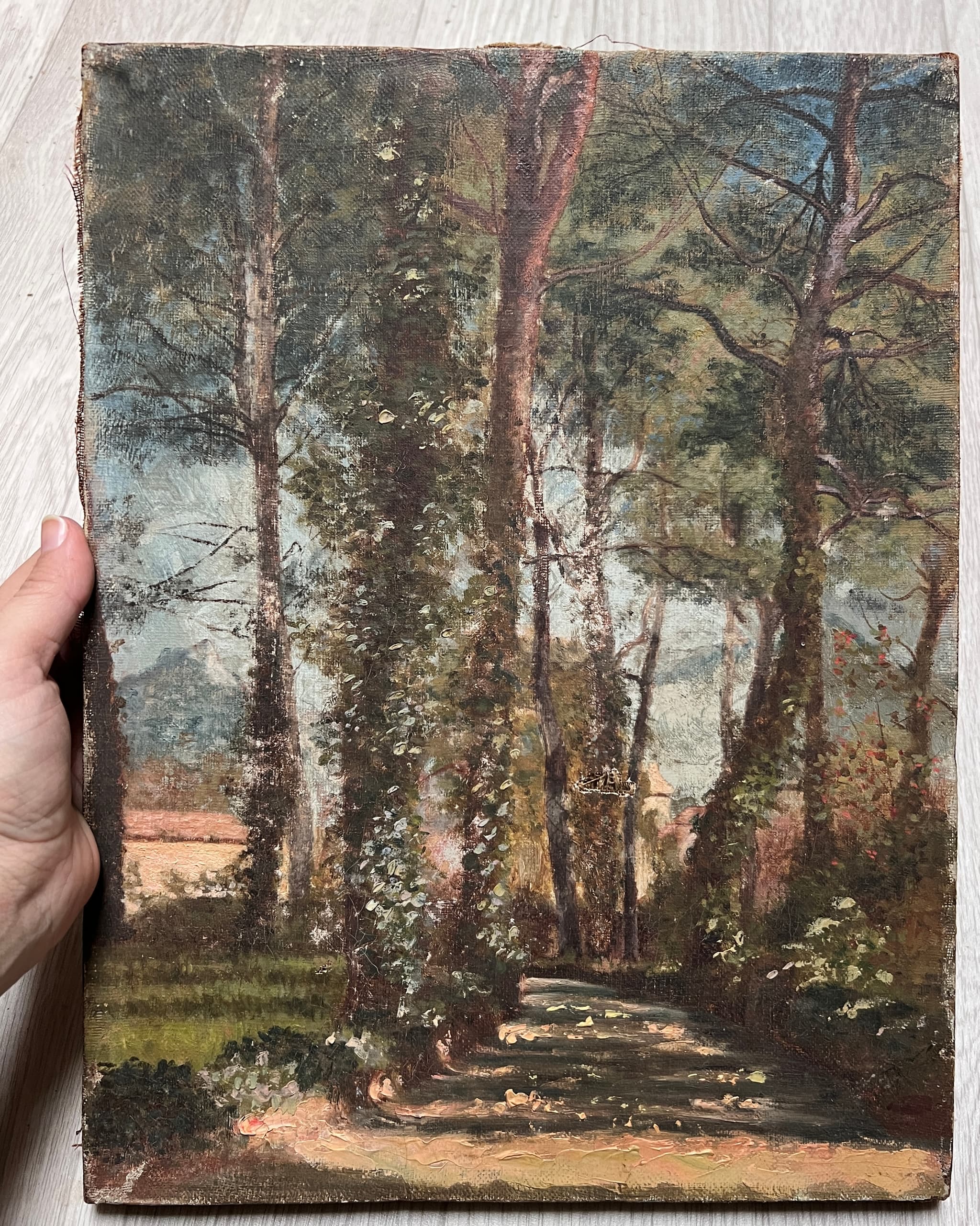 Painting Forest and Trees Landscape image 2