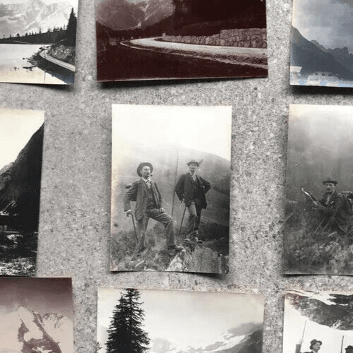 Vintage Photographs Lot x9 Mountain Landscape 1902 image 9