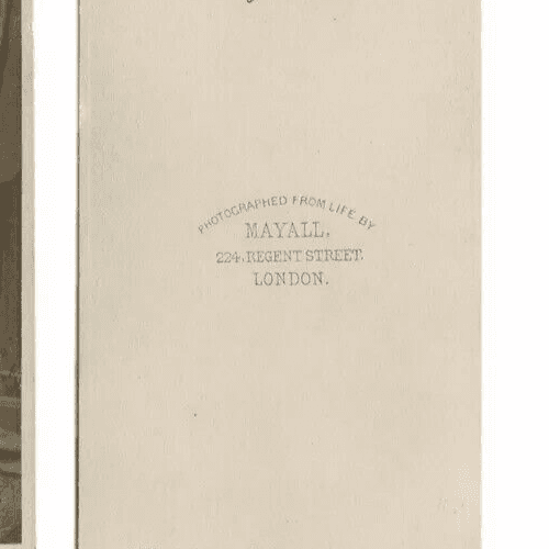 CDV Vintage Photographs MAYALL Lord Henry Peter Brougham, Politic c. 1870 image 4