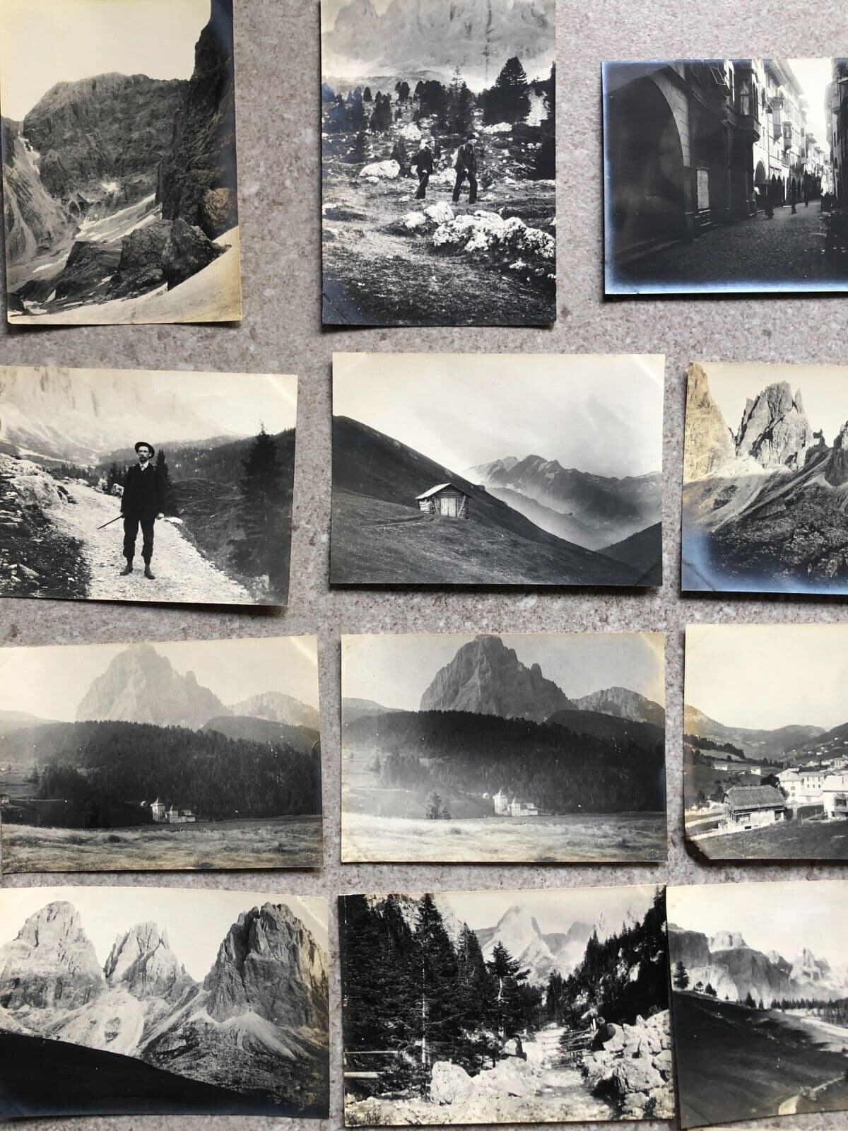 Vintage Photographs Lot x20 Mountain Landscape and People 1902 image 3