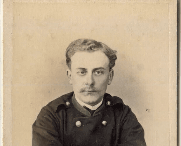 Antique CDV Original Photographs Military Man Portrait R Blatin image 3