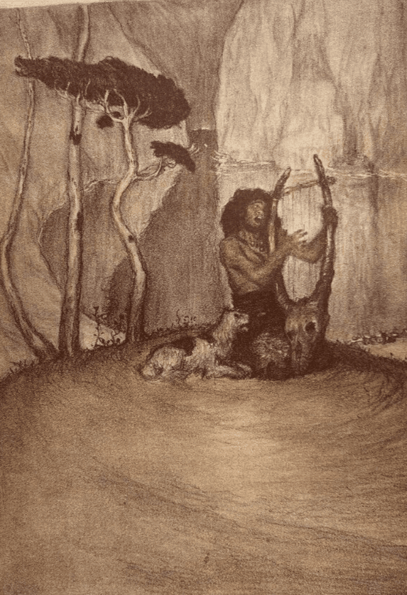 Vintage Lithography Abel Pfeffermann PANN (1883-1963) - Bible, Geneva, Jubel image 1