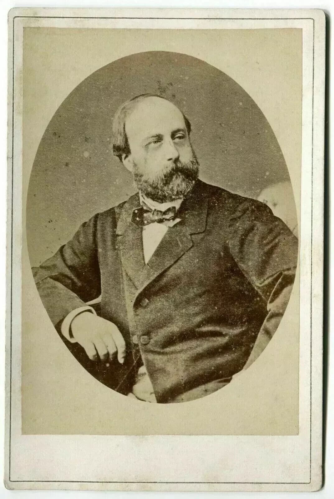 CDV Photograph J.ROUMANILLE Comte de Chambord - Cabinet Card c .1880 image 8