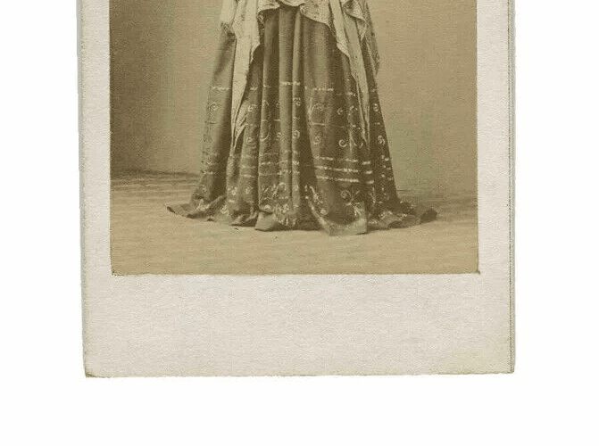 CDV Photographs DISDERI - Adelaide Ristori, Italian Actress Portrait c. 1862 image 5