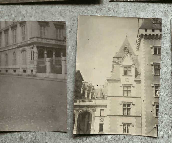 Vintage Photographs Lot x7 Lourdes, France, Pau, St Jacques Church 1902 image 4