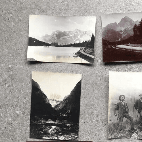 Vintage Photographs Lot x9 Mountain Landscape 1902 image 3