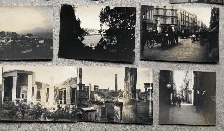 Vintage Photographs Lot x19 Italy Cityviews, Napoli Landscapes 1902 image 1