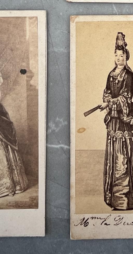 Lot of 30 Antique CDV Portraits - 19th Century Carte de Visite Collection image 8