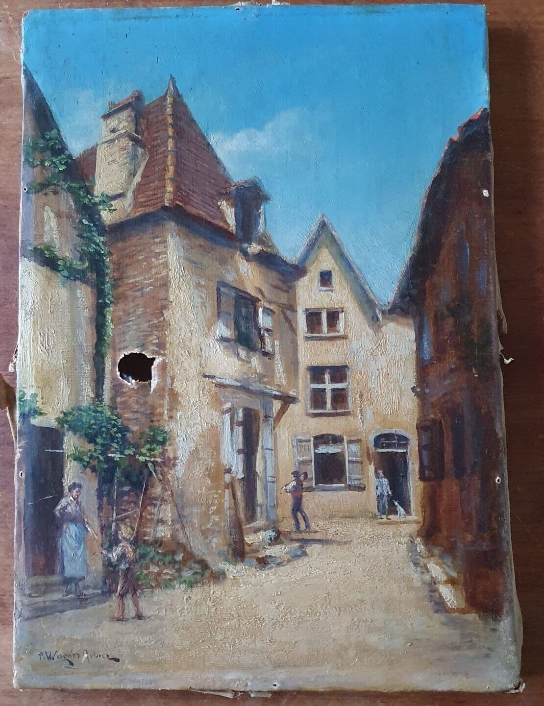 Antique Painting Original Still Life, signed Louis Eugène LAMBERT (1825-1900) image 2