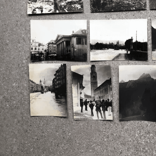 Vintage Photographs Lot x13 Mountain Landscape and Cityview People 1902 image 9