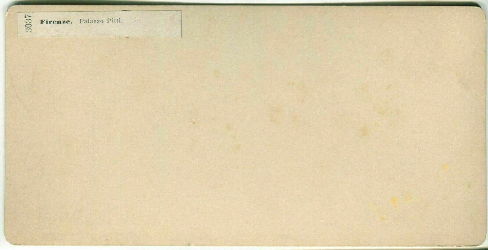 Vintage Stereoview Photograph Giacomo BROGI - Florence. Palais Pitti Italy 1870 image 5