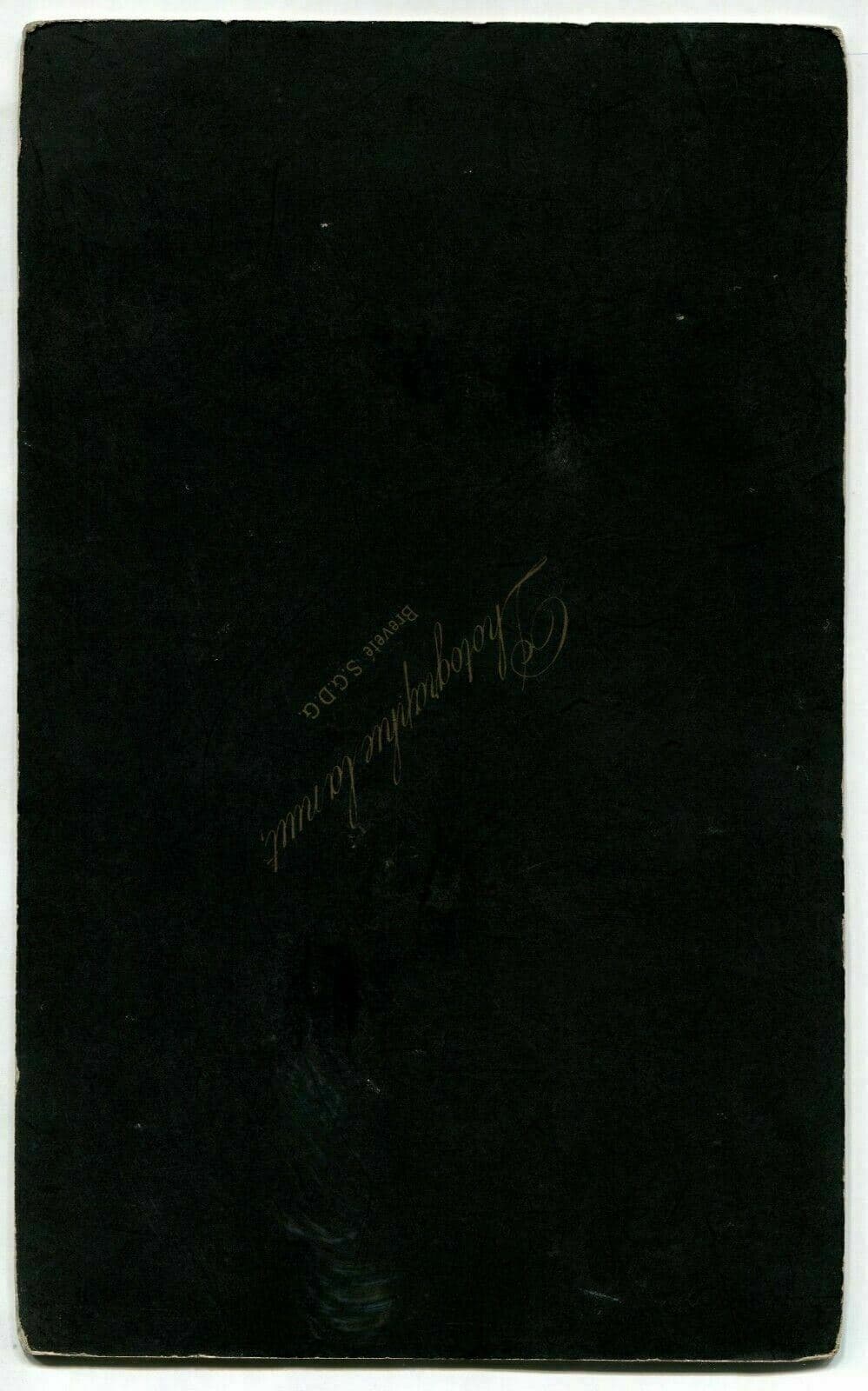 Cabinet Card Vintage Photographs A.LIEBERT - Paul de Bonrepos c. 1870 image 6