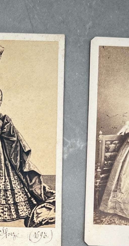 Lot of 30 Antique CDV Portraits - 19th Century Carte de Visite Collection image 5