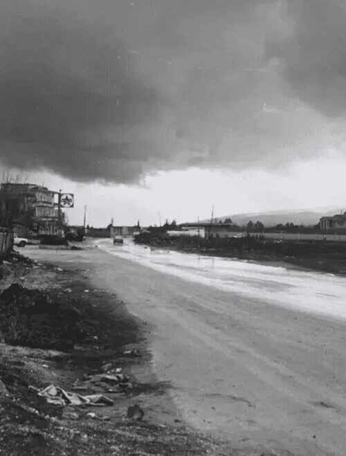 Vintage Photograph Original by Malick Kanaan Herzbollah Billboard Against Israel image 7