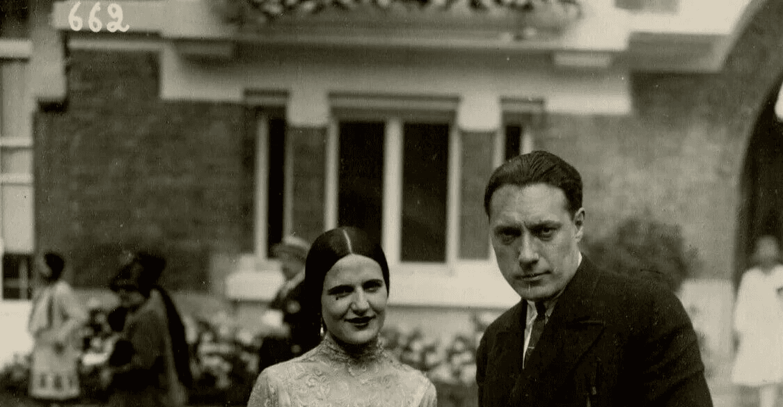 Vintage Original Photograph Couple in Deauville 1926 image 3