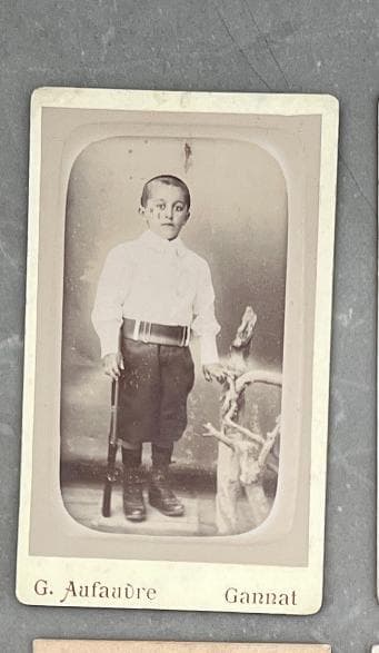 Lot of 10 Antique CDV Photos - 19th Century Children & Young Adults image 5