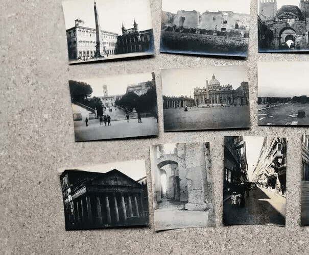 Vintage Photographs Lot x17 Roma, Vatican Cityviews, Italy Landscapes 1902 image 10