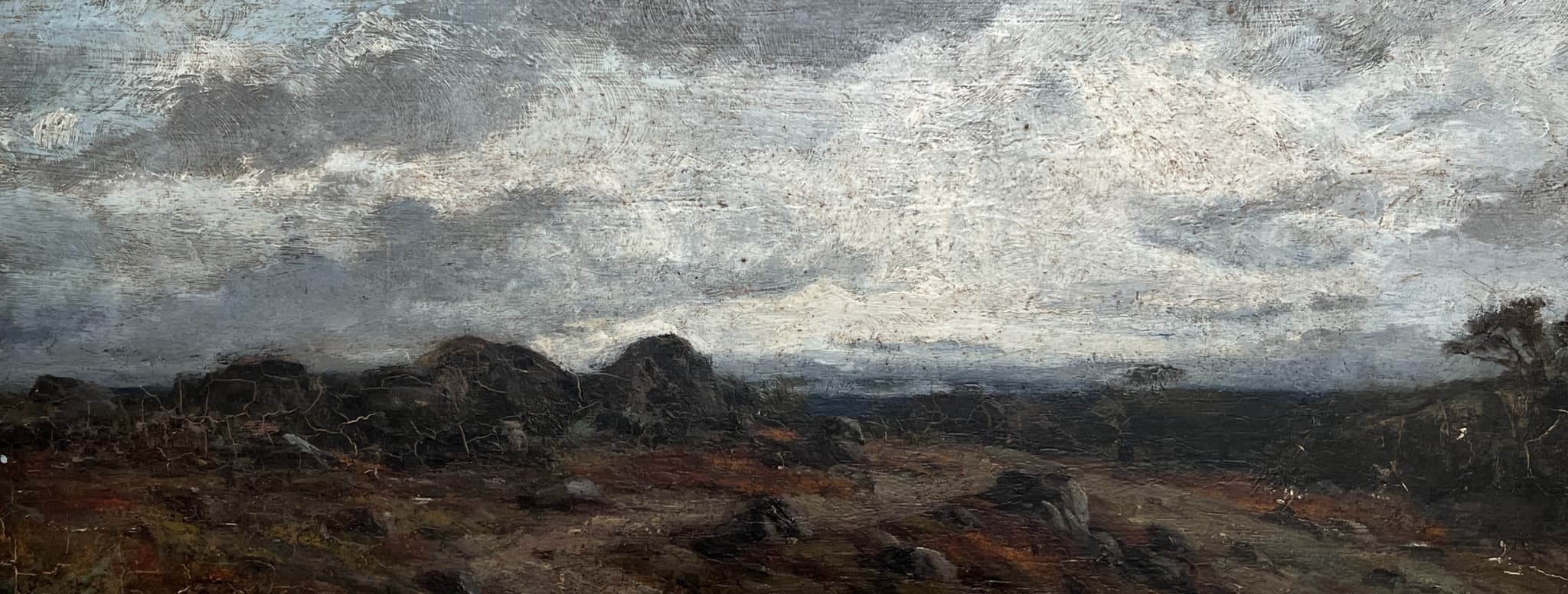 Painting Mountain Landscape View image 1