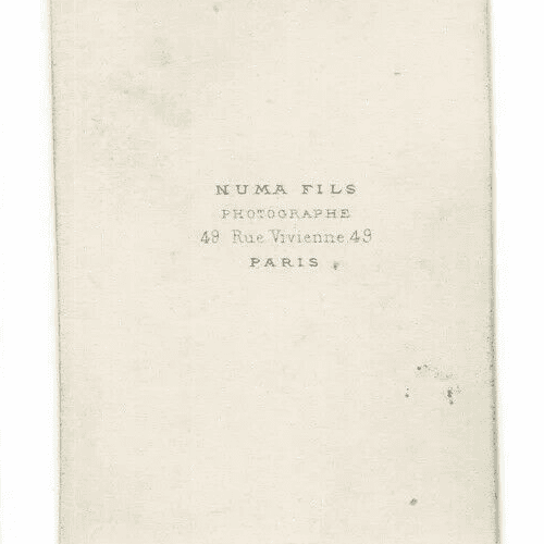 CDV Vintage Photographs NUMA FILS - Alice Theric, Opera Albumen c. 1864 image 4