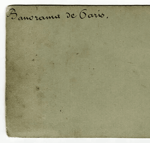 Vintage Photographs Stereoview Original Panorama of Paris, Albumen c. 1860 image 5